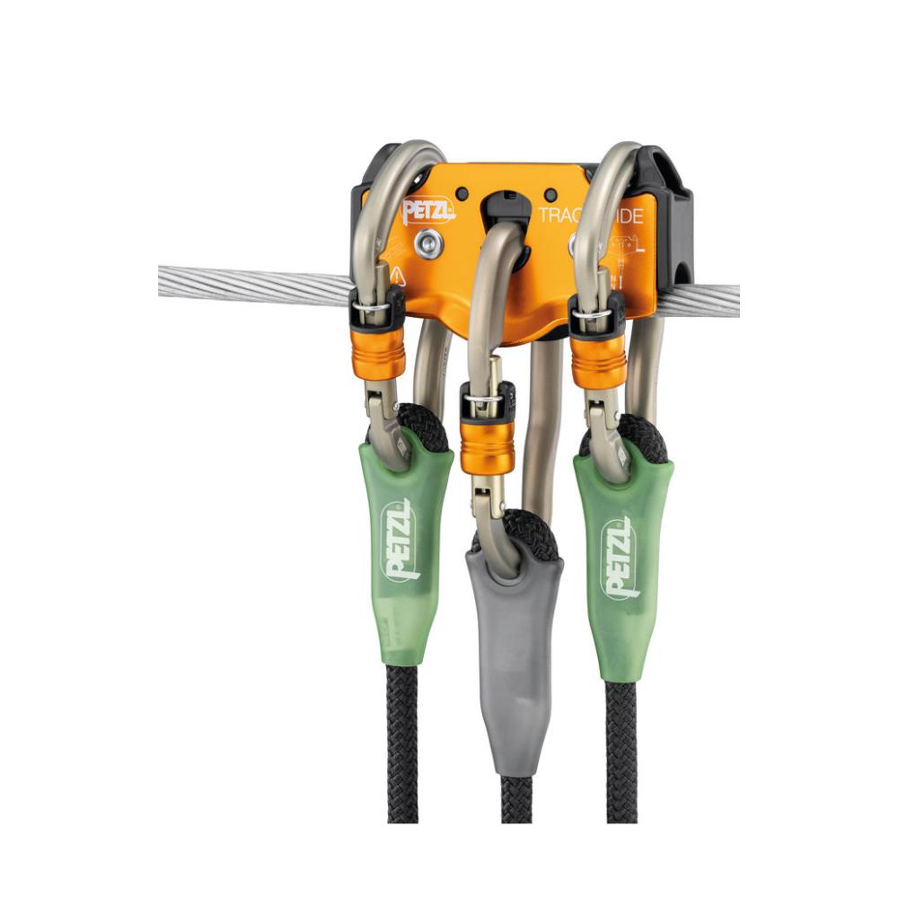Two positioning support grooves for the connectors limit abrasion from the cable.