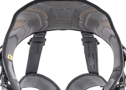 The Petzl AVAO BOD international version harness semi rigid waistband and leg loops