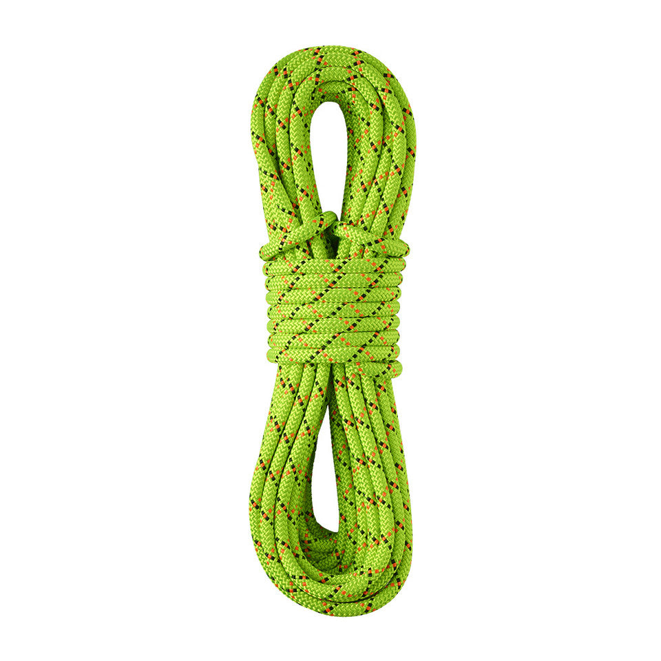 Coiled Sterling WorkPro 11mm rope in green