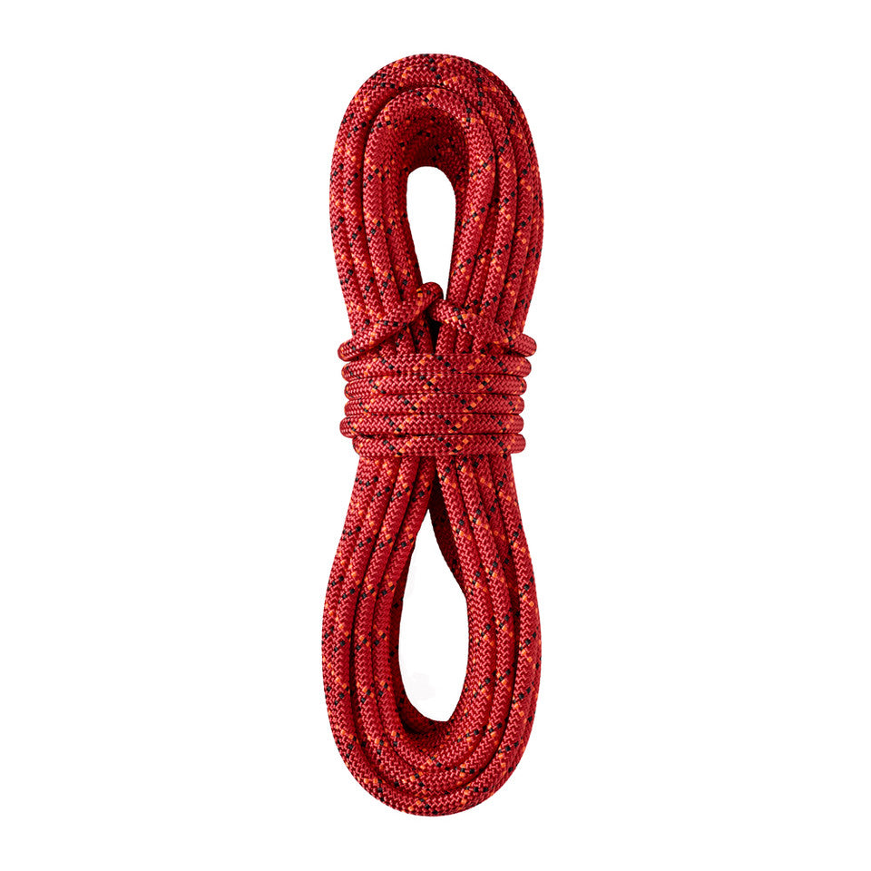 Coiled Sterling WorkPro 11mm rope in red